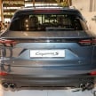 2018 Porsche Cayenne officially previewed in Malaysia