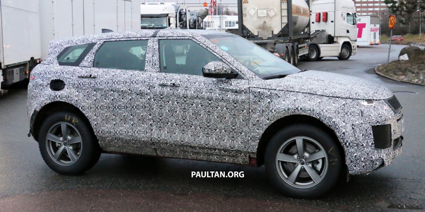 SPIED: Next-gen Range Rover Evoque seen testing 771928