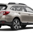 Subaru Outback <em>facelift</em> dan XV 2.0 liter dilancarkan di Singapura – penampilan sulung EyeSight di ASEAN