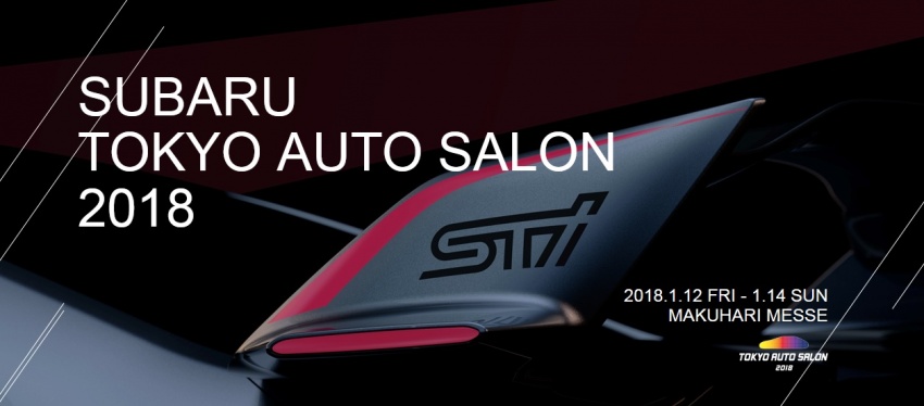 Subaru Viziv Performance STI for Tokyo Auto Salon 759706