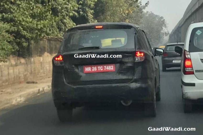 2018 Suzuki Ertiga spotted in India ahead of unveiling 756972