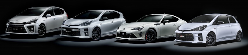 Toyota Yaris GRMN, 86 GR, Prius c GR Sport dan Prius v GR Sport – model lebih sporty dilancarkan di Jepun 770554