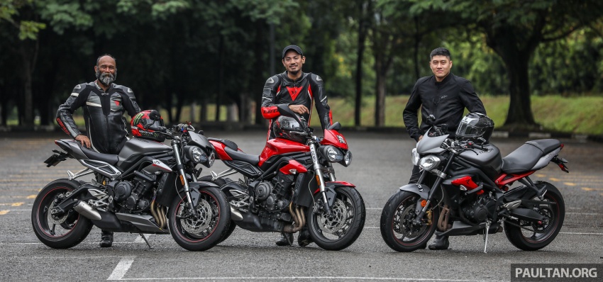 REVIEW: Triumph Street Triple 765RS, 765S and 675R 764066