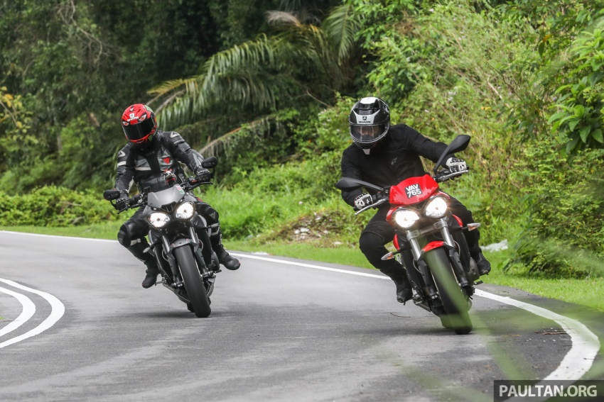 REVIEW: Triumph Street Triple 765RS, 765S and 675R 764079