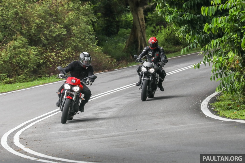 REVIEW: Triumph Street Triple 765RS, 765S and 675R 764080