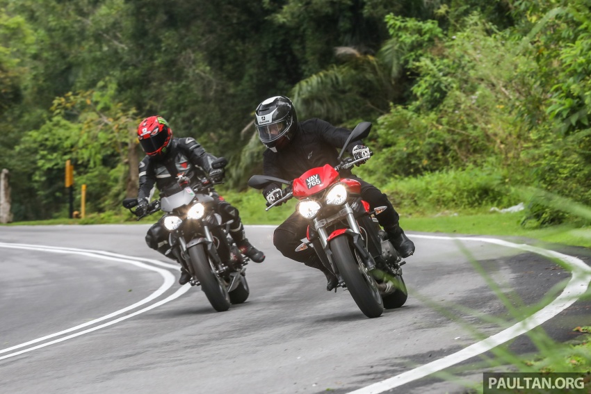 REVIEW: Triumph Street Triple 765RS, 765S and 675R 764081
