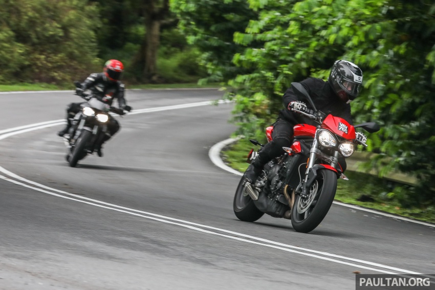 REVIEW: Triumph Street Triple 765RS, 765S and 675R 764083