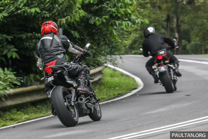 REVIEW: Triumph Street Triple 765RS, 765S and 675R 764084