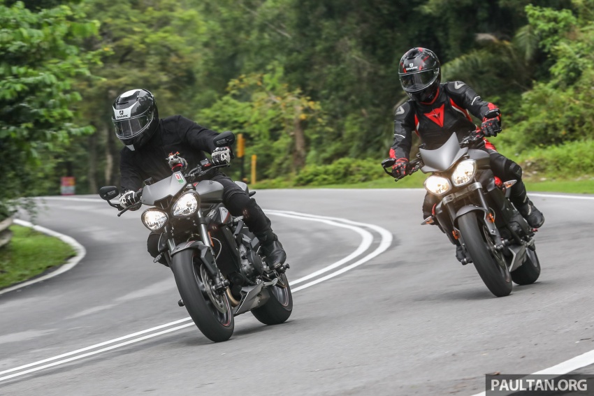 REVIEW: Triumph Street Triple 765RS, 765S and 675R 764091