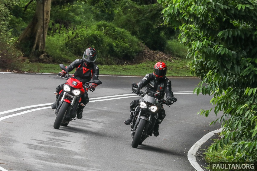 REVIEW: Triumph Street Triple 765RS, 765S and 675R 764097