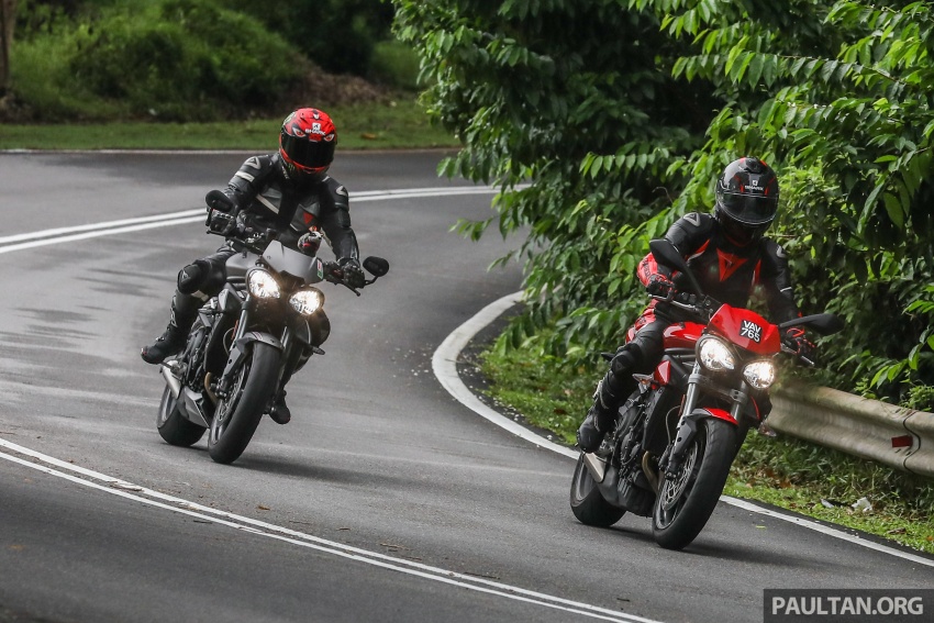 REVIEW: Triumph Street Triple 765RS, 765S and 675R 764104