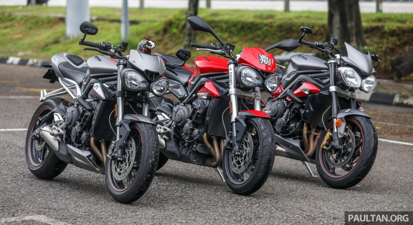 REVIEW: Triumph Street Triple 765RS, 765S and 675R 764069