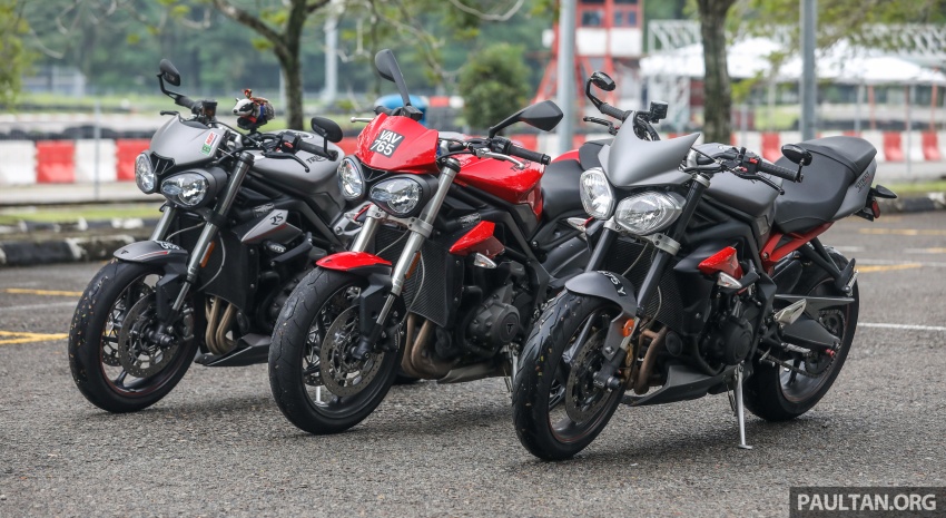 REVIEW: Triumph Street Triple 765RS, 765S and 675R 764070