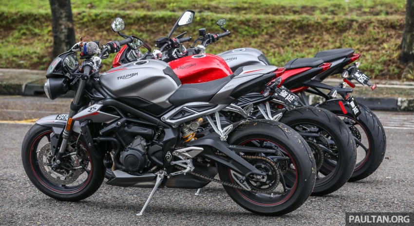 REVIEW: Triumph Street Triple 765RS, 765S and 675R 764072