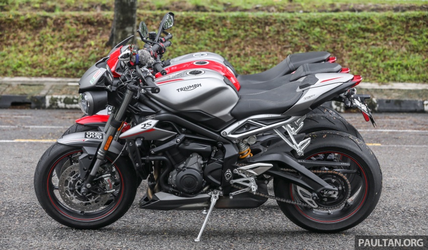 REVIEW: Triumph Street Triple 765RS, 765S and 675R 764074