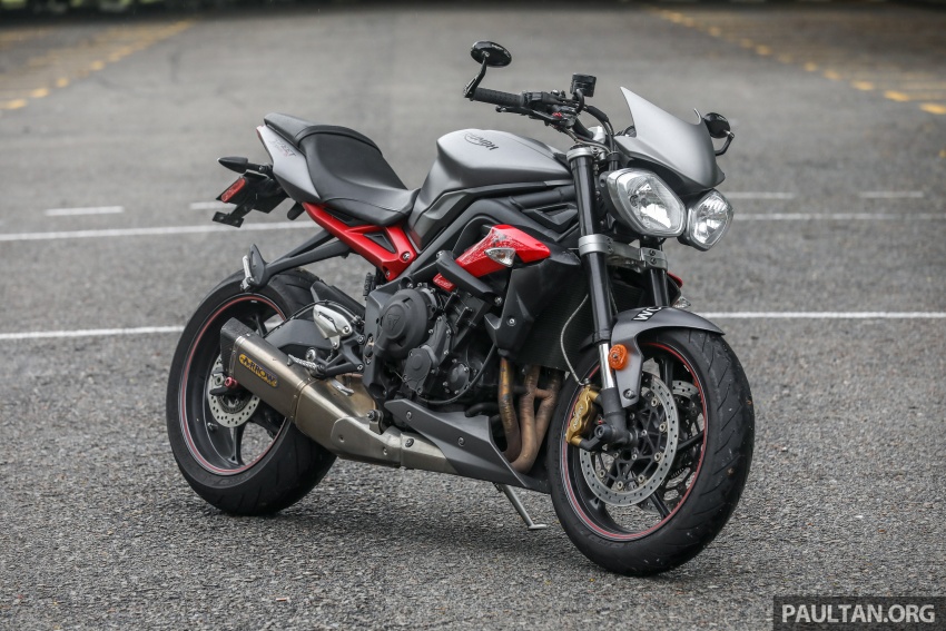 REVIEW: Triumph Street Triple 765RS, 765S and 675R 764686