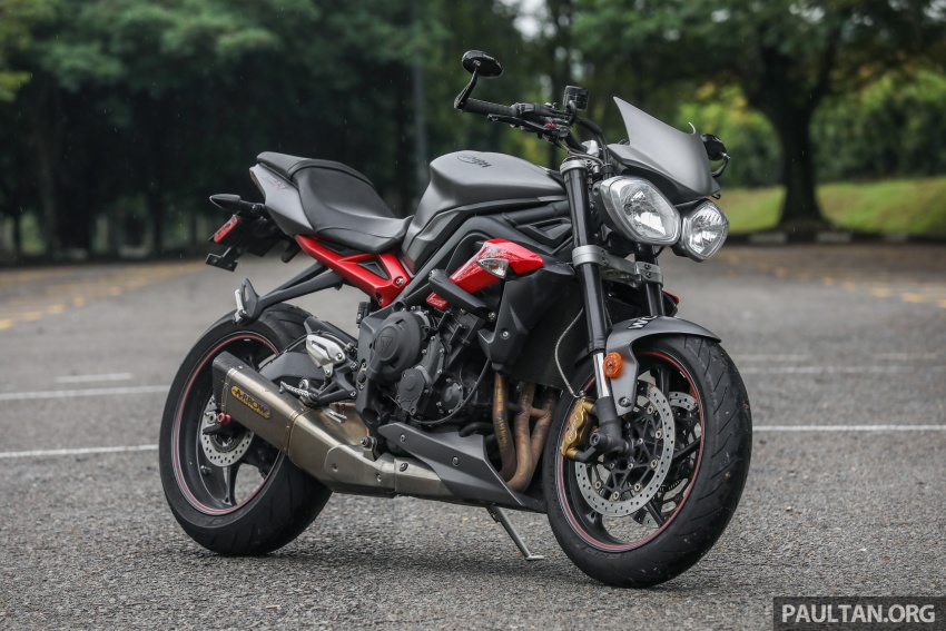 REVIEW: Triumph Street Triple 765RS, 765S and 675R 764687