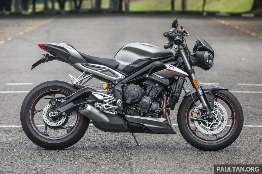 REVIEW: Triumph Street Triple 765RS, 765S and 675R 764115