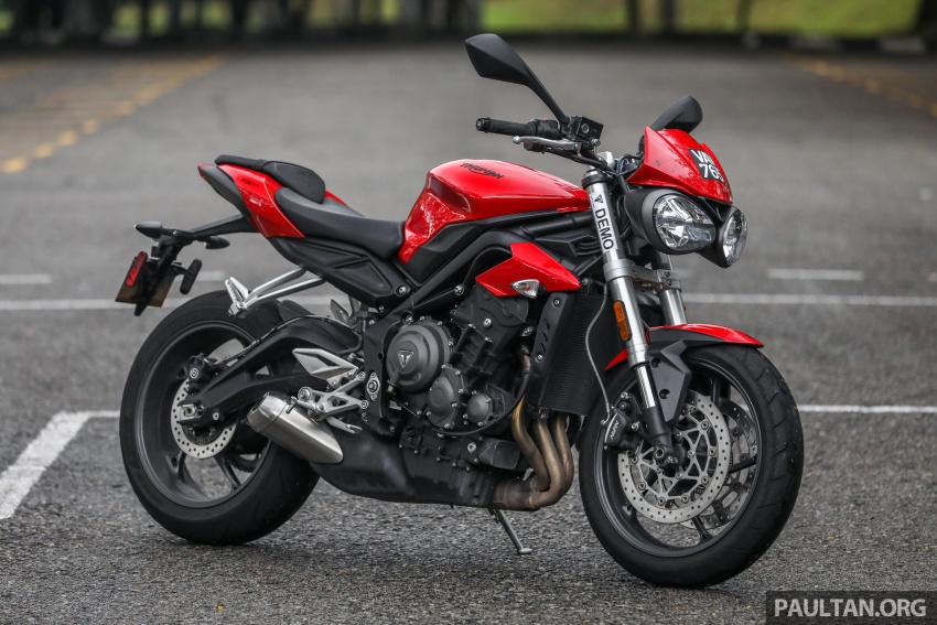 REVIEW: Triumph Street Triple 765RS, 765S and 675R 764170