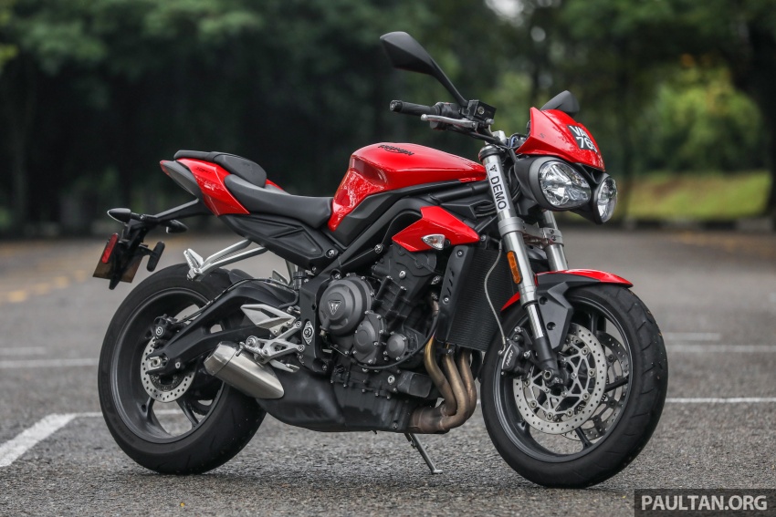 REVIEW: Triumph Street Triple 765RS, 765S and 675R 764773