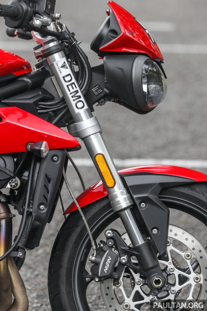 REVIEW: Triumph Street Triple 765RS, 765S and 675R 764799