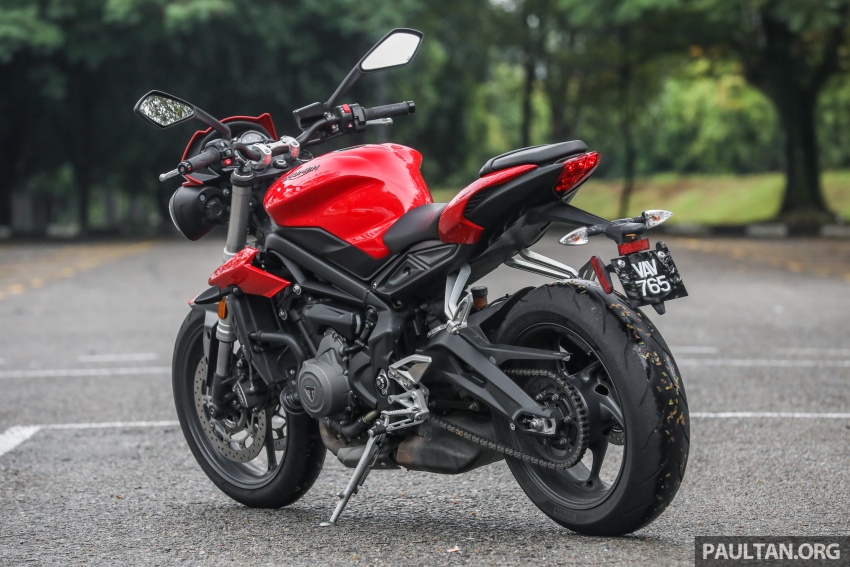 REVIEW: Triumph Street Triple 765RS, 765S and 675R 764779