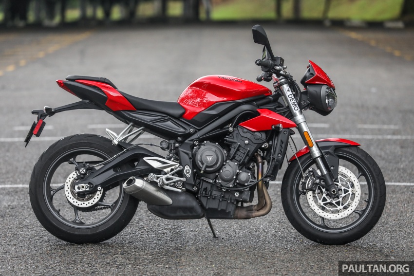 REVIEW: Triumph Street Triple 765RS, 765S and 675R 764781