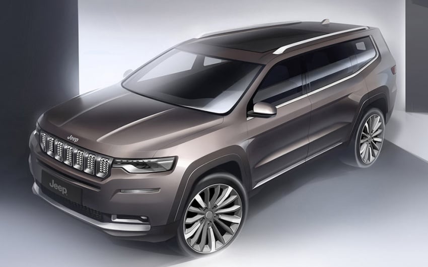 Jeep Grand Commander: first video, sketches revealed 769154