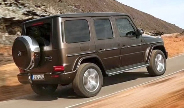 Mercedes-Benz G-Class 2019 – gambar rasmi bocor