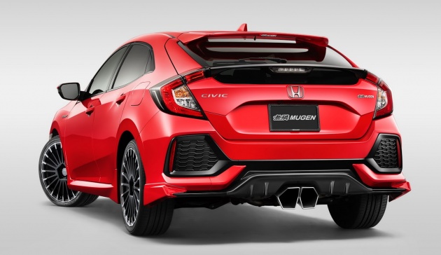 Honda Civic hatch previewed with Mugen bodykit, rims