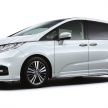 Honda Odyssey facelift kini tiba ke pasaran Malaysia – CBU, hanya satu varian, Honda Sensing, RM254,800