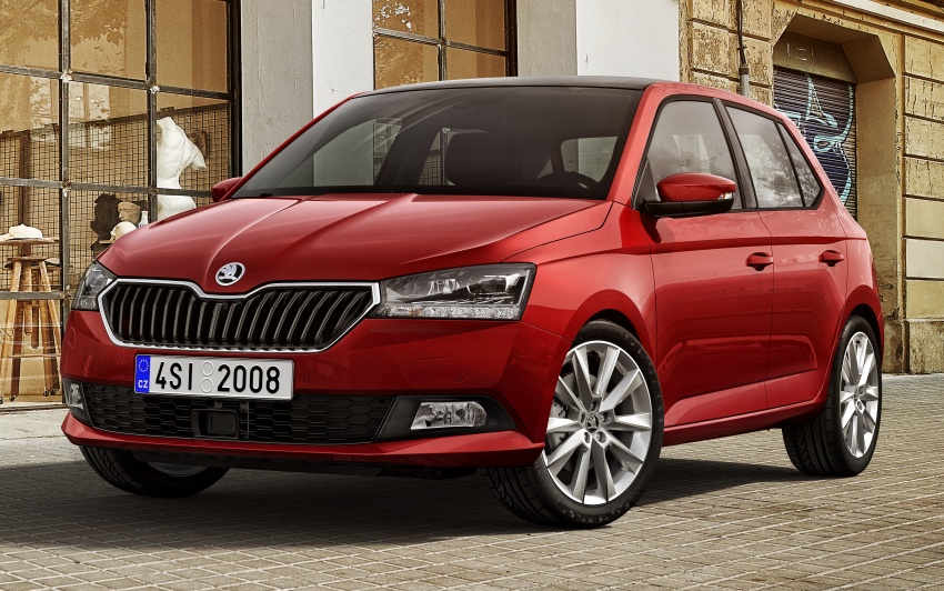 2018 Skoda Fabia facelift revealed in first photos 777263