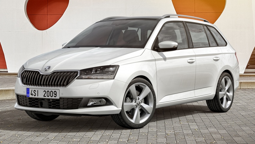 2018 Skoda Fabia facelift revealed in first photos 777265