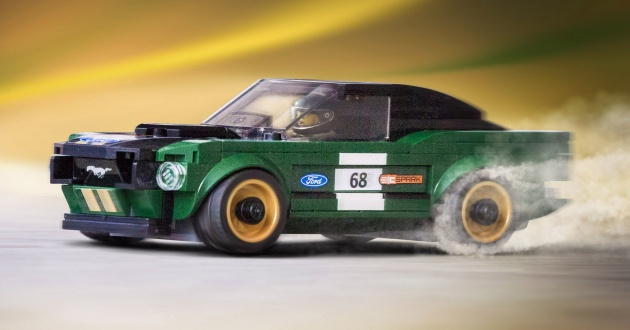 1968 Ford Mustang fastback racer – now in Lego form