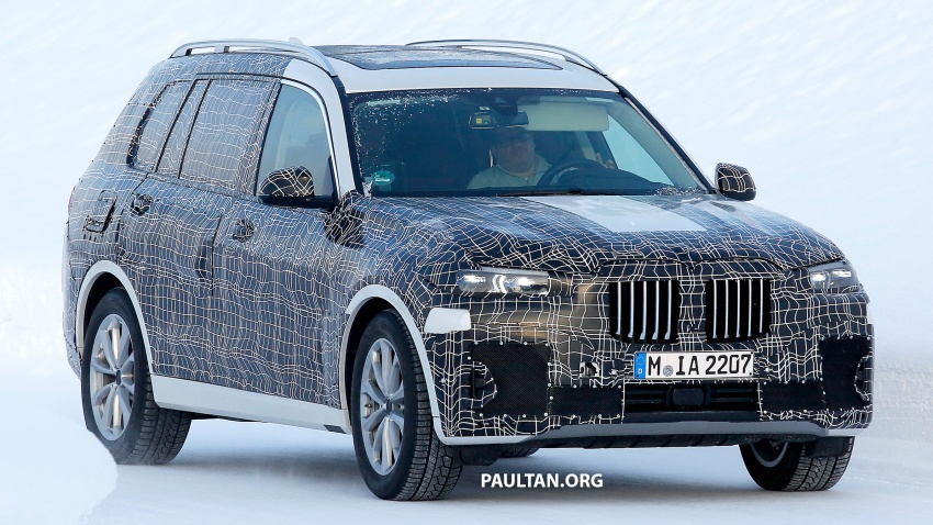 SPYSHOTS: 2019 G07 BMW X7 – flagship SUV on test 779440