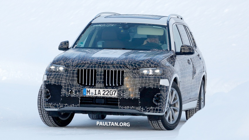 SPYSHOTS: 2019 G07 BMW X7 – flagship SUV on test 779442