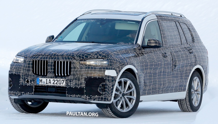 SPYSHOTS: 2019 G07 BMW X7 – flagship SUV on test 779443