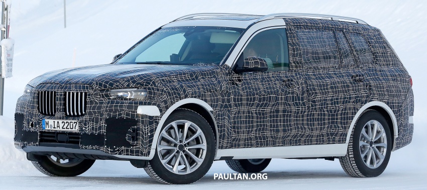 SPYSHOTS: 2019 G07 BMW X7 – flagship SUV on test 779444