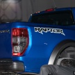 Ford Ranger Raptor didedahkan di Thai – 2.0L diesel, 2 pengecas turbo, 213 PS/500 Nm, 10-kelajuan auto!