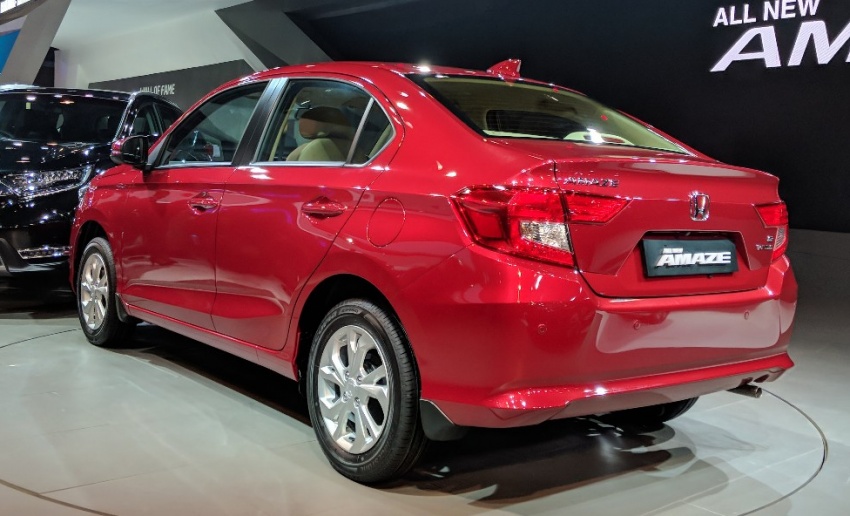 GALLERY: 2018 Honda Amaze – new interior on show 777105