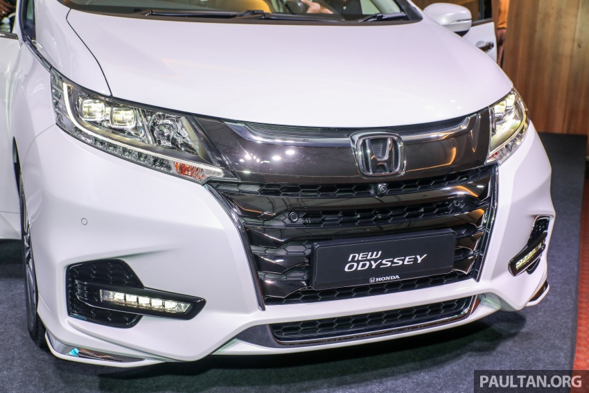 2018 Honda Odyssey facelift launched in Malaysia – now with Honda Sensing; priced at RM254,800 776061