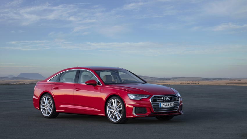 Audi A6 2019 didedah dengan sistem hibrid ringkas 784155