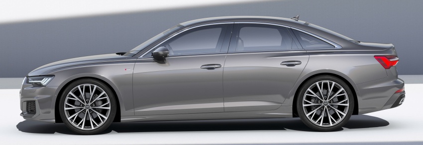 Audi A6 2019 didedah dengan sistem hibrid ringkas 784146