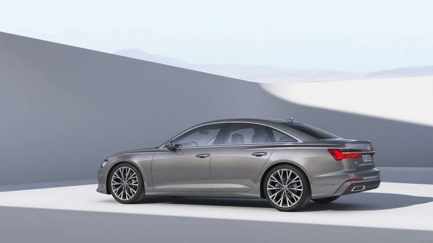 Audi A6 2019 didedah dengan sistem hibrid ringkas 784147
