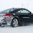 SPIED: Audi TT facelift spotted doing winter testing