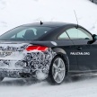 SPIED: Audi TT facelift spotted doing winter testing