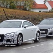 SPIED: Audi TT facelift spotted doing winter testing