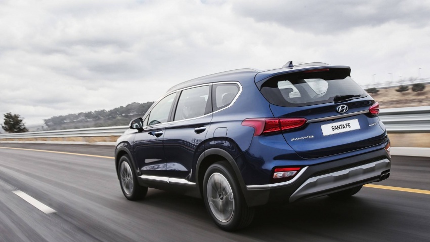 Hyundai Sante Fe 2019 kini muncul di Korea – 2.0L turbo dan 2.2 L turbodiesel, transmisi auto 8-kelajuan 782102