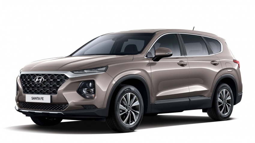 Hyundai Sante Fe 2019 kini muncul di Korea – 2.0L turbo dan 2.2 L turbodiesel, transmisi auto 8-kelajuan 782092