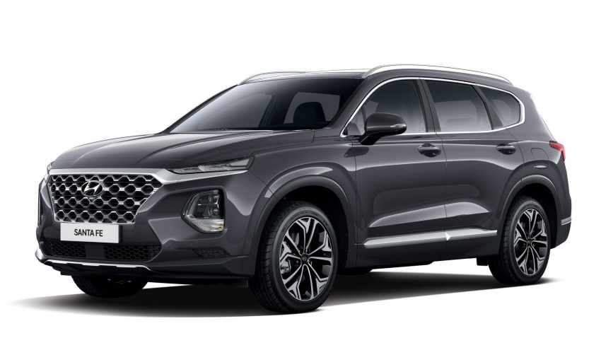 Hyundai Sante Fe 2019 kini muncul di Korea – 2.0L turbo dan 2.2 L turbodiesel, transmisi auto 8-kelajuan 782091